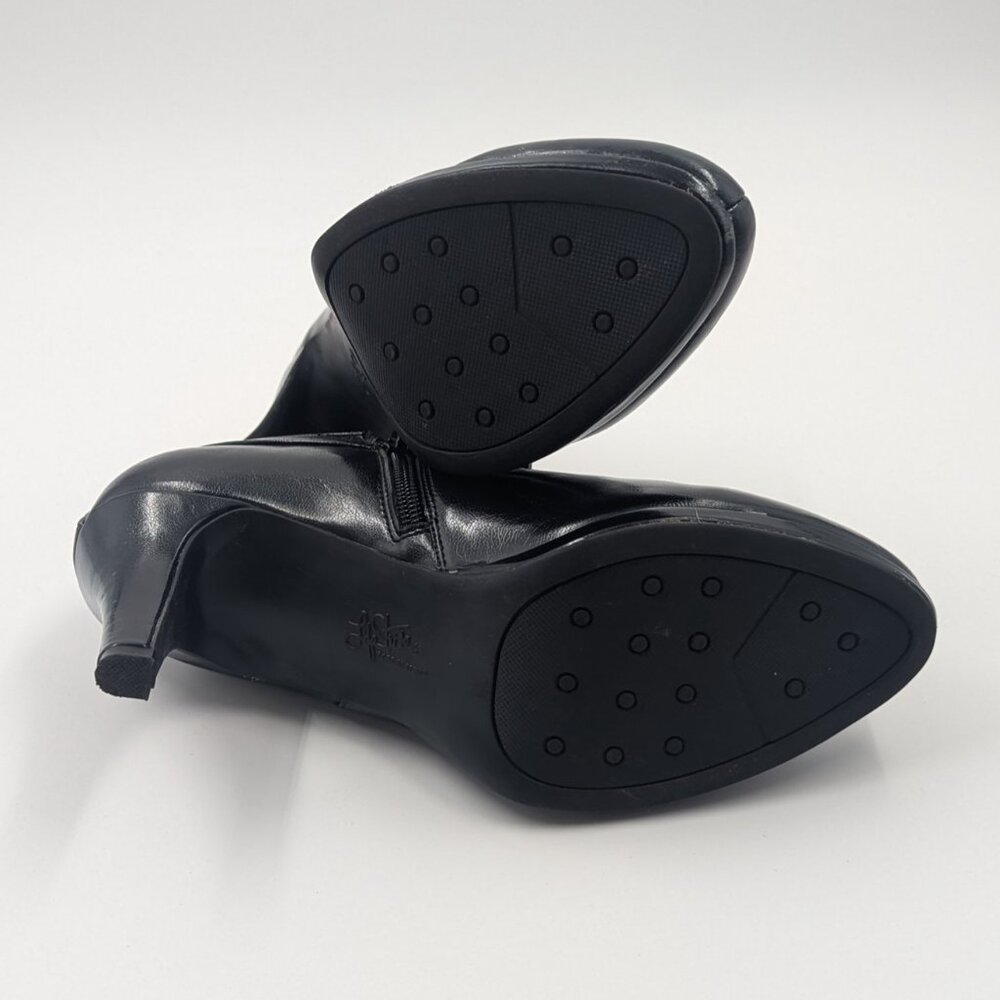 Life Stride Women's Black Leather Pump Booties | Size 7.5M - Picture 6 of 6